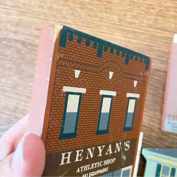 The Cat’s Meow | Vintage 1992 Series X Lot of 4 Miniature Houses Cottage Core - Picture 9 of 12